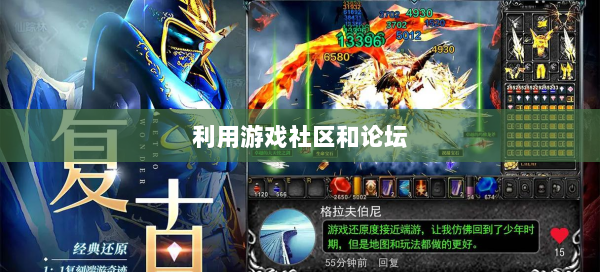 利用游戏社区和论坛  第1张